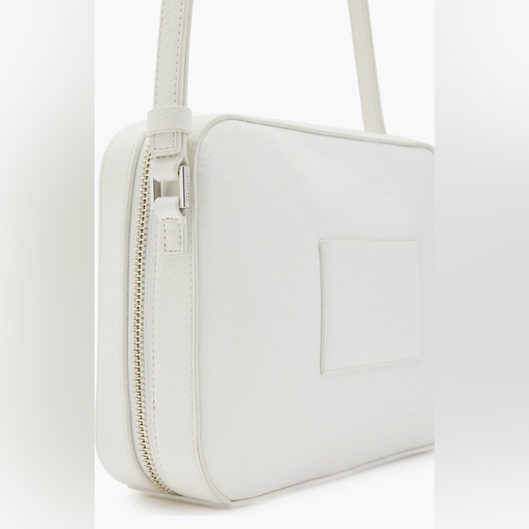 AllSaints Leather Camera Crossbody Bag - Picture 6 of 12
